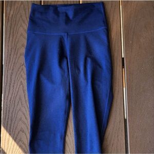 Fabletics blue sport leggings
